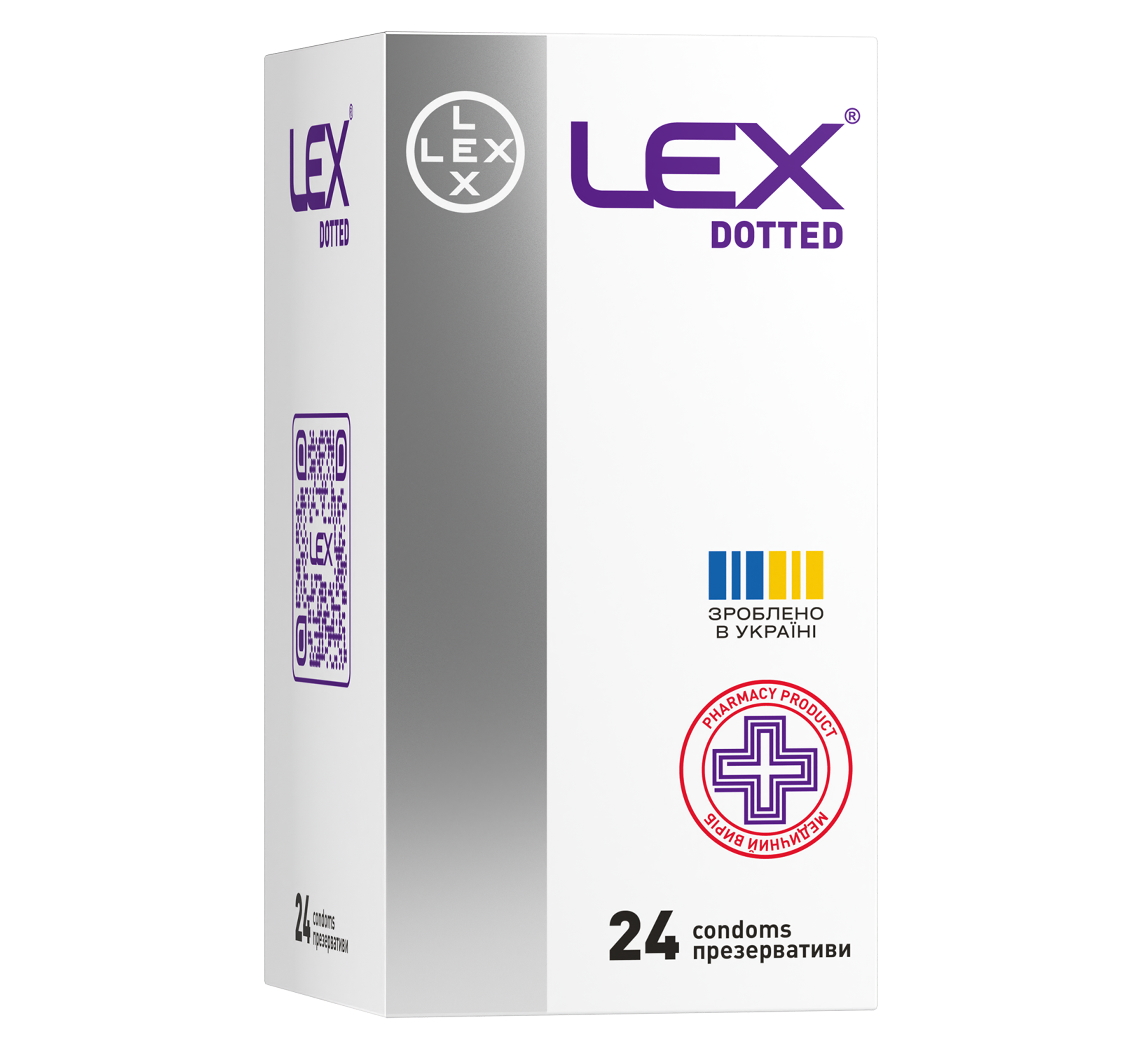 Відмінна особливість LEX Dotted - рельєфна крапкова структура