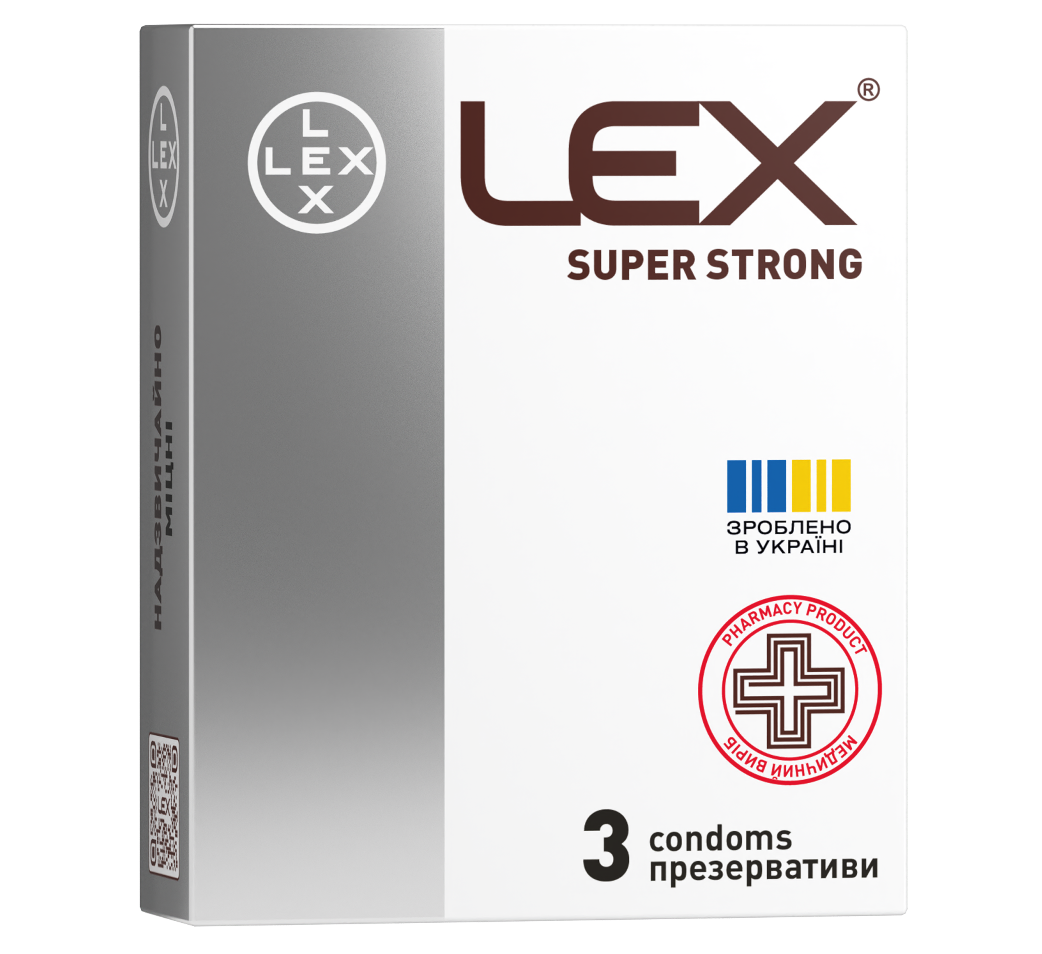 Міцні презервативи LEX Super Strong